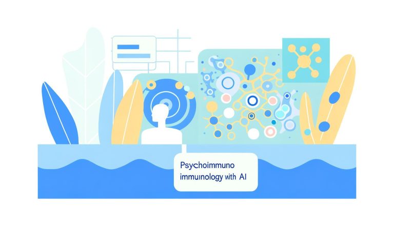 What is the future of psychoneuroimmunology with AI in mind-body health?